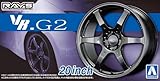 青島文化教材社(AOSHIMA) ザ☆チューンドパーツ No.83 1/24 ボルクレーシング VR.G2 20インチ プラモデル