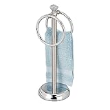 mDesign Yorkバスアクセサリー Towel Holder 7669MDBST