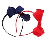 Baoblaze 2個セット　ヘアバンド　カチューシャ　こども　ちょう結び　結婚式　発表会　ヘアアクセサリ　かわいい