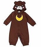 アニマル 着ぐるみ ベビー カバーオール【23053-55-57】80cm クマ