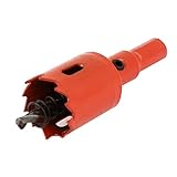 uxcell バイメタルホールソー ウッドアイアンアルミニウム合金用 掘削カッティング ハンドツール