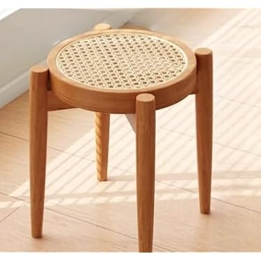 ラタン製スタッキングスツール3脚セット Amazon.co.jp 最新リリース: スタッキングチェア の新着