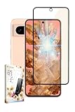 叶kanae カナエ Google Pixel8 用 ガラスフィルム 強化ガラス 全面保護 保護フィルム フィルム ブルーライトカット 液晶保護フィルム 黒縁 1枚入り