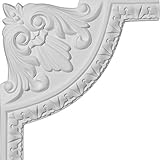 Ekena Millwork PML08X08NE Nexus Acanthus Leaf Panel Molding Corner, 8 1/2-Inch x 8 1/2-Inch [並行輸入品]