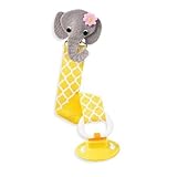 Mud Pie Baby Pacifier Clip Keeper (Elephant) by Mud Pie [並行輸入品]