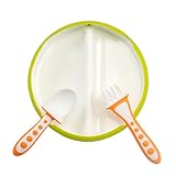 NUK トレーニング・プレート&スプーンフォークセット【離乳食用】FDNK40255402