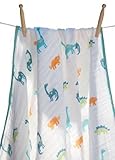 Angel Dear Soft Muslin Cotton Baby Napping Blankets (Dinosaur) by Angel Dear [並行輸入品]
