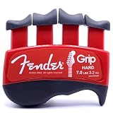 フェンダードリップの手と指のエクササイザー (ハード - 7ポンド / 3.2kg) – すべての弦楽器(ギター、ベース、バイオリンなど)の演奏を向上させる最高の人間工学的指強化器。