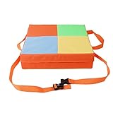 YeahiBaby 食事クッション　子供　チェアクッション　防水　高さが変わる　（オレンジ）