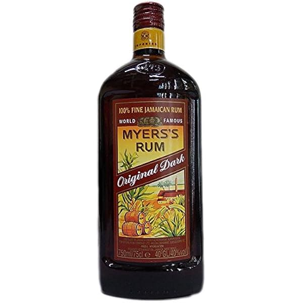 Amazon Co Jp マイヤーズ オリジナルダーク ラム 40度 750ml 食品 飲料 お酒