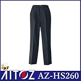 AITOZ アイトス/レディースシャーリングパンツ（１タック）/ カラー：010ブラック サイズ：L 品番：AZ-HS2601