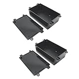 Baoblaze 2個　ケース　リレーモジュール用　電子回路ボックス　ABSプラスチック　電子アクセサリ　100x62x35mm