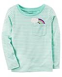 カーターズ Carter's tシャツ Striped Rainbow Pocket Tee 18M (78-83cm) [並行輸入品]