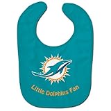 NFL Football Full Color Mesh Baby Bibs ( Miami DolphinsすべてPro )