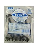 三友産業 ループロック耐候 100本入 SG-80W 1.9㎜×80㎜