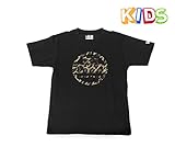 NEW ERA(ニューエラ) キッズ Tシャツ ブラウン レオパード バイザー ステッカー ブラック