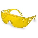 GREENCROSS 安全メガネ NO.338 イエロー