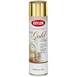 Krylon 1000 Premium Metallic Spray Paint, Gold [並行輸入品]