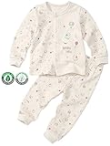 【あるこんたるこん】 オーガニック ベビー キッズ ルームウェア ベビーギフト 男の子 女の子 長袖 パジャマ (70)