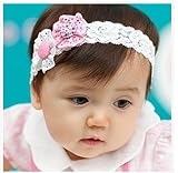 新款 リボンを ヘッドアクセサリー ベビー 可愛いヘアバンド 5点 【5点】