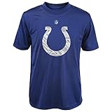 NFL Youth Boys 8 – 20電源グリッドロゴdri-tek Tee ブルー