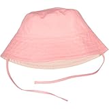 Polarn O Pyret UPF 50リバーシブルバケットSun Hat (ベビー) カラー: ピンク