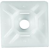 Partners Brand PCTM11N Cable Tie Mounts 1 x 1 Natural (Pack of 100) [並行輸入品]