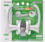 川口技研 取替用レバーハンドル TKレバー シリンダー錠 シルバー DT1-5M-MS(60)