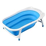 折りたたみ幼児浴槽 (Folding baby bathing tub) (Sky Blue) [海外直送品]