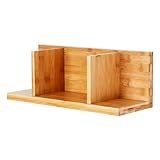 ドウシシャ 壁掛け飾り棚 ウォールシェルフ 2段コーナー ナチュラル 幅40×奥行15×高さ15cm WI40C-NA