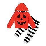 橙色　カボチャ 　２点セット（上着＋パンツ）　男女兼用　かわいい　ベビー服　女の子　赤ちゃん服　幼児　子供服　男の子　長袖　４サイズ　キッズ服　ロンパース カバーオール　満月/出産祝い/プレゼント70
