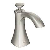 Moen S3948SRS Transitional Deck Mounted Soap Dispenser, Spot Resist Stainless [並行輸入品]