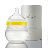 [ママチ] シリコーン哺乳瓶プレミアムパッケージ (小) Mamachi Silicone Feeding Bottle Premium Package (Small) (Yellow)