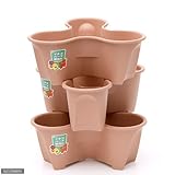 リッチェル ハーベリーポット 52型 ブラウン お買い得3個セット