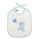 ［フェイラー］ FEILER ベビー ビブ よだれかけ/スタイ BIB SWEETHEART WHITE/BLUE [並行輸入品]