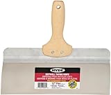 Hyde Tools 9347 12-inch ProステンレススチールHardwoodテーピングナイフと押し出しBack