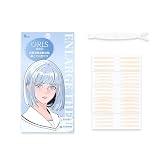 Gevlonecirly アイテープ 二重まぶたテープ 強力 ふたえテープ 【4タイプ 90枚】 メッシュ ばれない 二重テープ 自然 極細 肌色 目立たない 二重まぶた テープ Ｖピンセット・Yスティック付き (S#短い・細い)