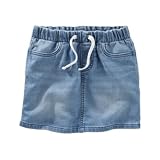 OSHKOSH(オシュコシュ) ニットライクデニムスカート デニム ボトムススカート(スコート) 10歳【並行輸入】