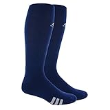 adidas(アディダス)リバルリー フィールド 膝下丈の靴下 2足 L ブルー