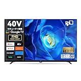 FPD 40インチ Google TV Wチューナー内蔵 フルHD 1080P HDR10 Dolby Audio Google Cast対応液晶テレビ