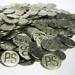 メダル・コイン 25φ 500枚【統一絵柄】 [おもちゃ&ホビー] [おもちゃ&ホビー]