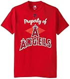 MLB Los Angeles Angelsメンズ58t T、レッド、XL