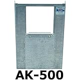 ステンレス製 水田排水用ゲート みはり AK-500 幅500×高さ500mm コンクリート排水桝設置タイプ 田んぼ 三田精機 代不