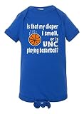 Dukeファンベビーボディスーツis that my DiaperまたははUNC Playingバスケットボール – ロイヤルブルー ブルー