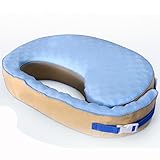 授乳クッション 　Yumiki　セレブが選んだ赤ちゃんのための授乳クッション　2 色　 (ブルー)