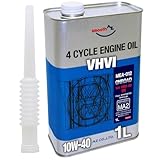 AZ(エーゼット) バイク用 4サイクル エンジンオイル 1L 【10W-40/MA2規格/100%化学合成油/2輪用】 MEA-012 EG041