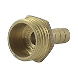 uxcell 金属 1/2 "PT スレッド 8mm 空気圧 ホース カプラ カップリング アダプタ