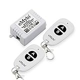 eMylo 220 V-230 V-240 V 1000 W 1チャネルRFワイヤレスリモートコントロールリレー受信機と送信機