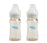 Born Free 9 oz. BPA-Free High-Heat Resistant Classic Bottle with ActiveFlow Venting Technology　高品質　哺