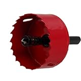 uxcell　ホールソー　穴鋸　メタル　55mmカット直径 　1個ホールソー　1個ドリルビッド